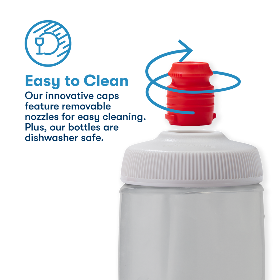 Polar Muck Apex Bottle (White/Charcoal)