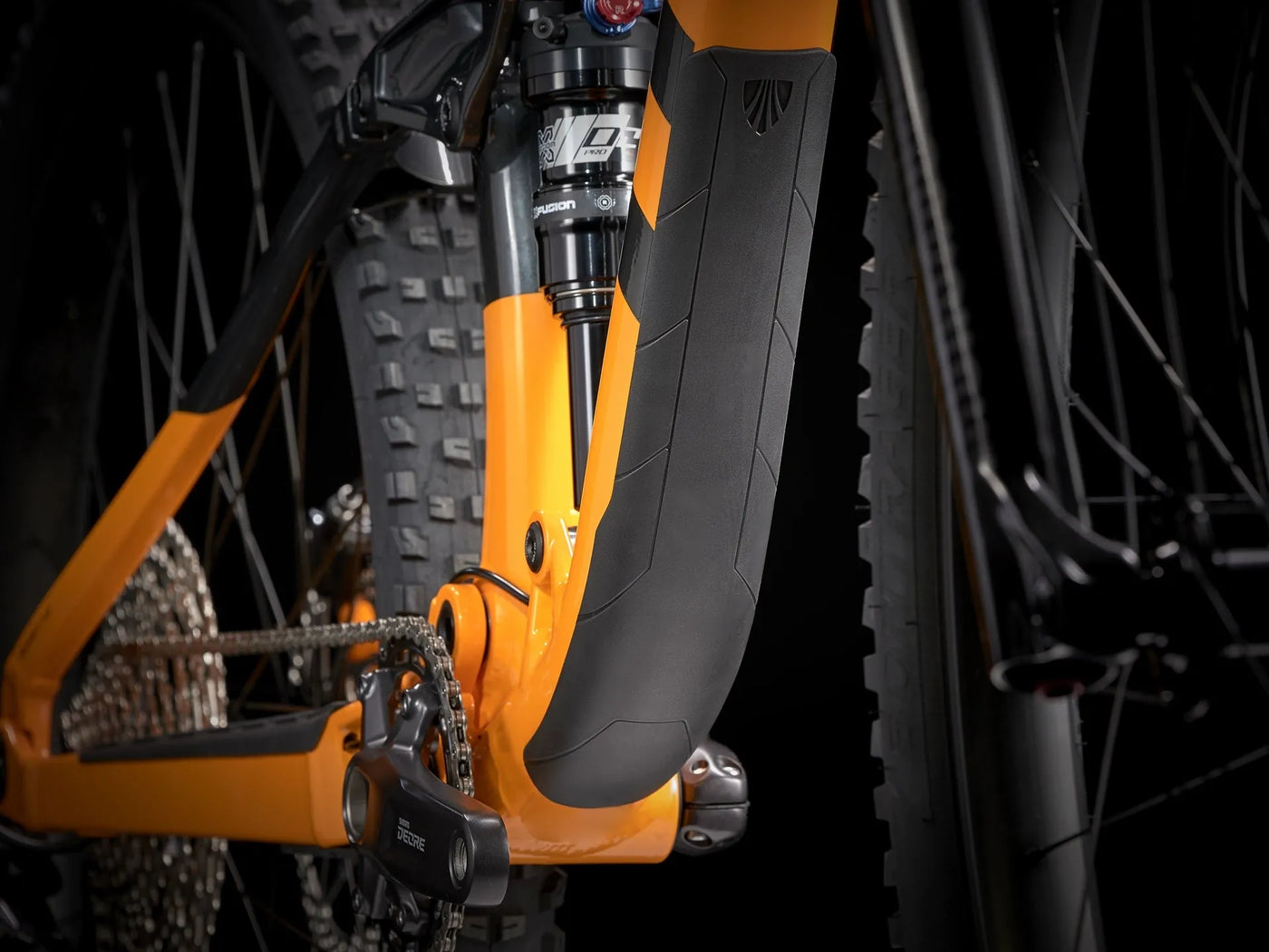 Trek Fuel EX 5 Gen 5 (Lithium Grey/Marigold)