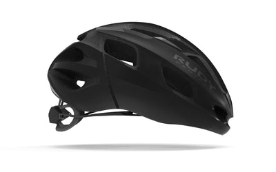 Rudy Project Strym Road Cycling Helmet (Black Stealth-Matte)
