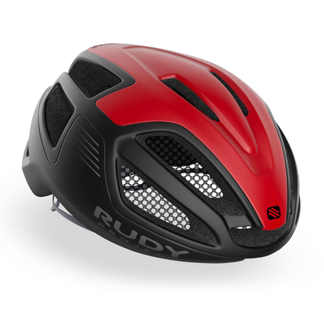 Rudy Project Spectrum Road Cycling Helmet (Red/Black-Matte)