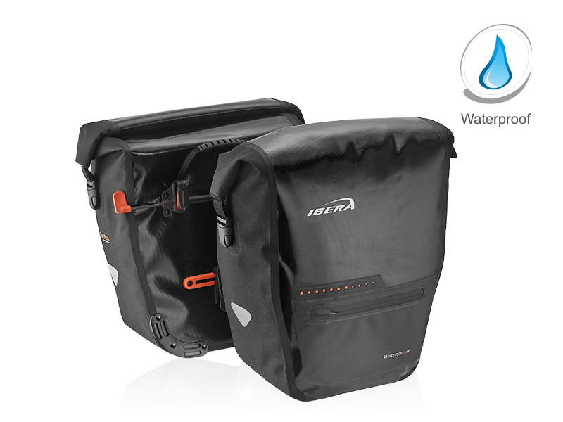 Ibera Waterproof Seatpak Carryall (Black)
