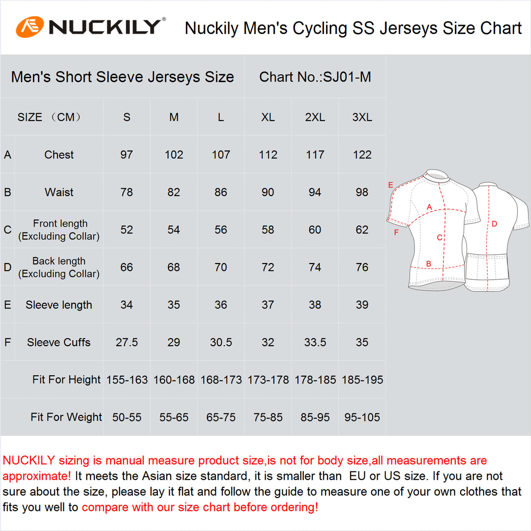 Nuckily MA003 Mens Cycling Jersey (White/Blue/Green)
