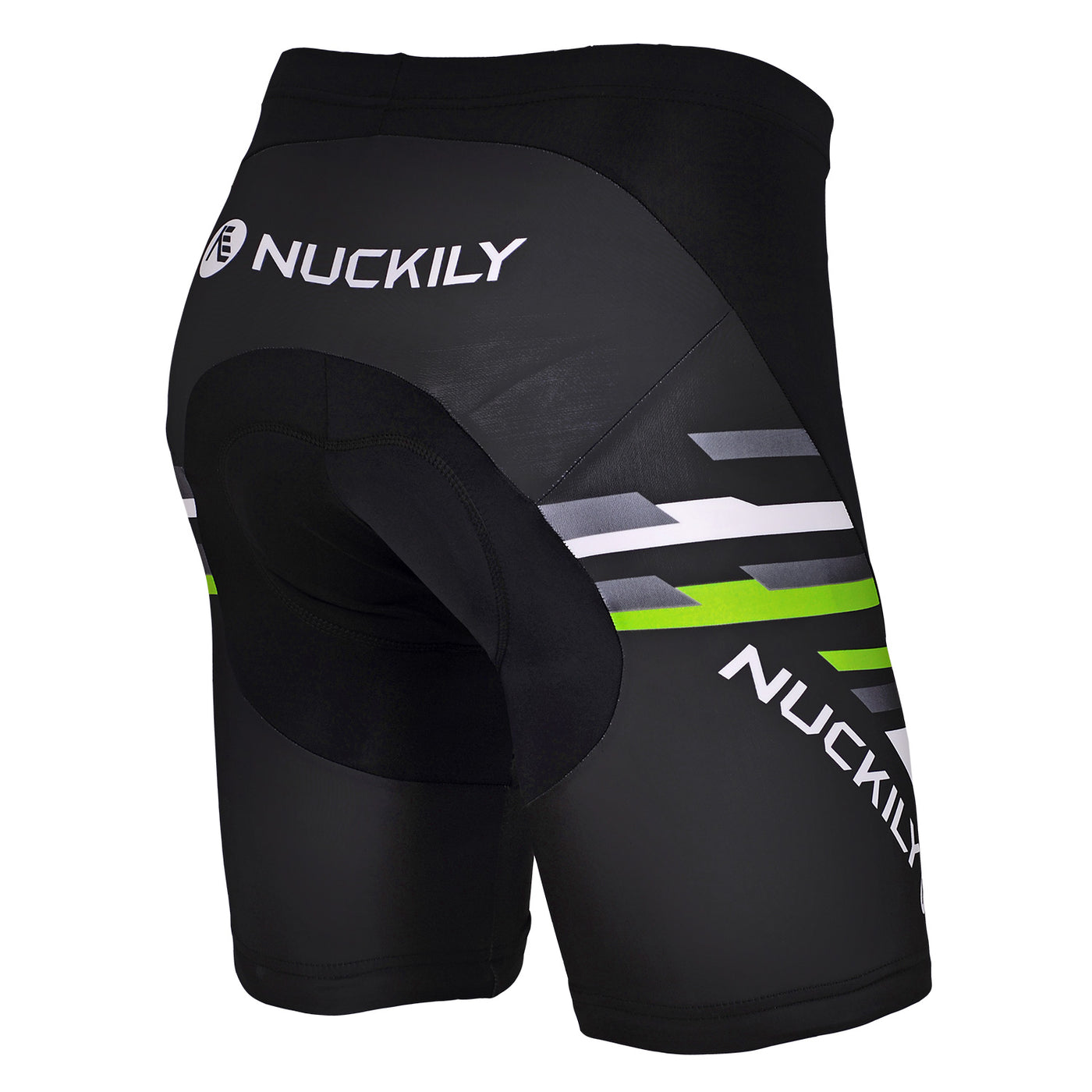 Nuckily MB004 Mens Cycling Shorts (Black)