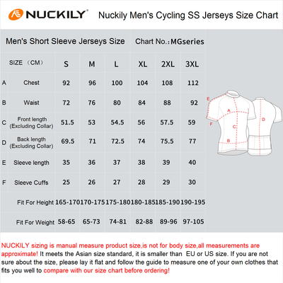 Nuckily MG038 Mens Cycling Jersey (White/Navy Blue)