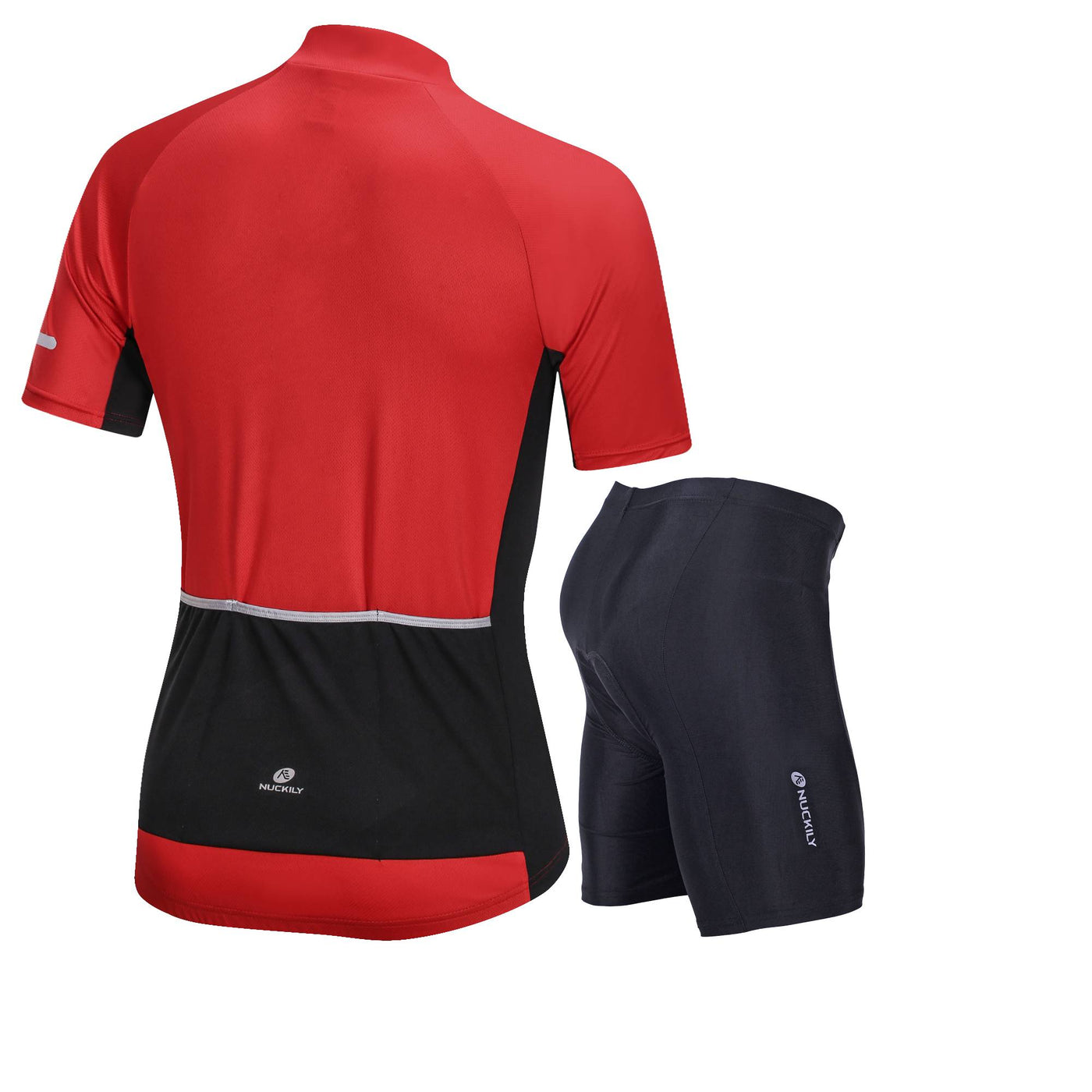 Nuckily MG043-NS355 Jersey And Shorts Set (Red)