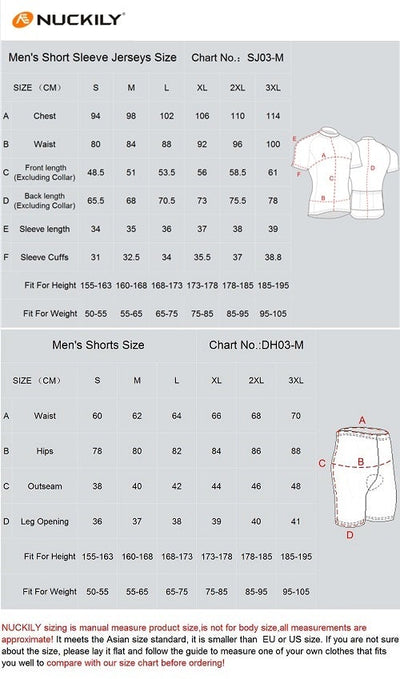 Nuckily NJ601-NS355 Jersey and Shorts Set (Grey)