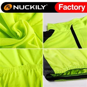Nuckily NJ601-NS355 Jersey and Shorts Set (Neon Green)