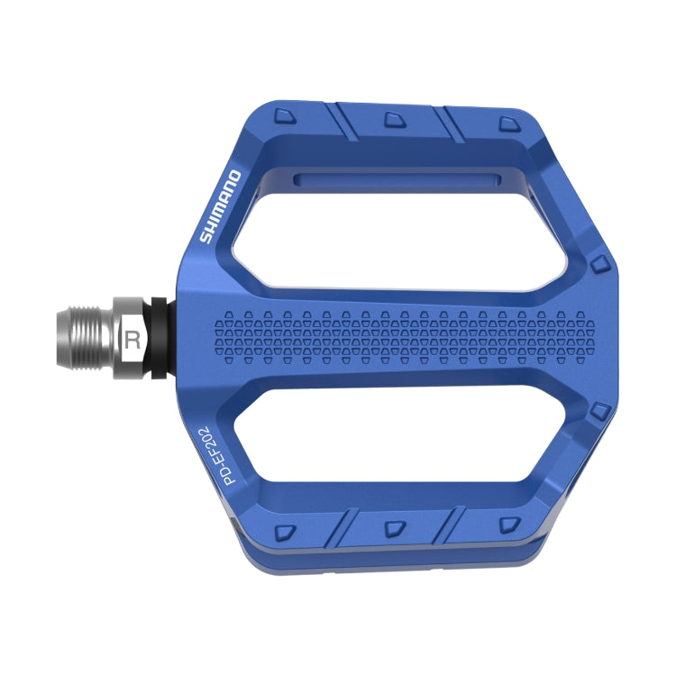 Shimano PD-EF202 Platform Pedals (Blue)