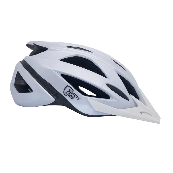 Safety labs Piste MTB Cycling Helmet (White)