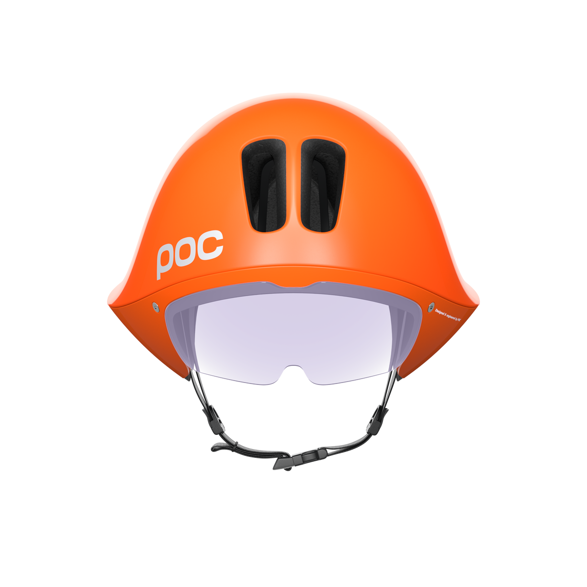 POC Tempor Road Cycling Helmet (Fluorescent Orange)