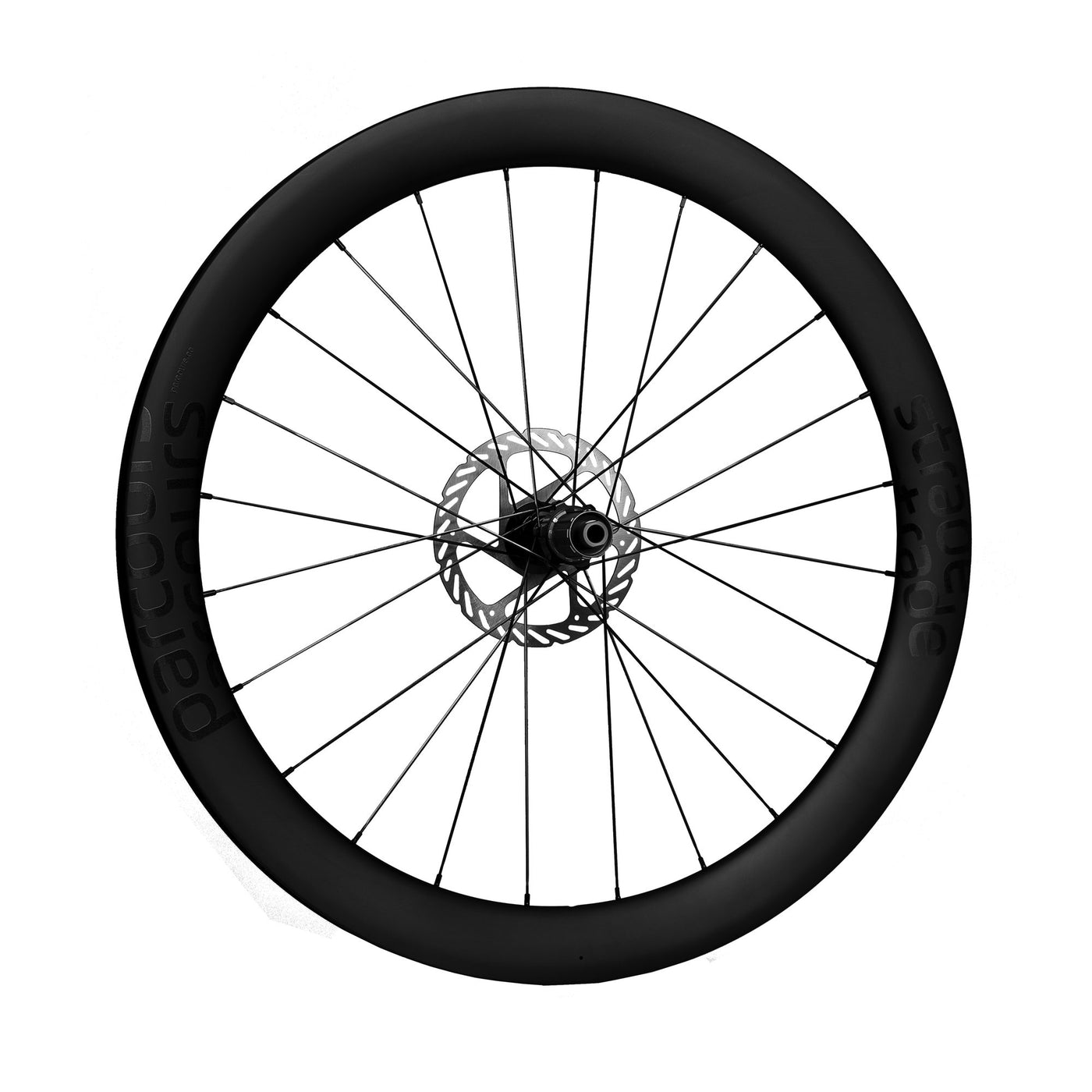 Parcours Strade All Road Carbon Tubeless Ready Disc Brake Wheel - Shimano/Sram (Black)