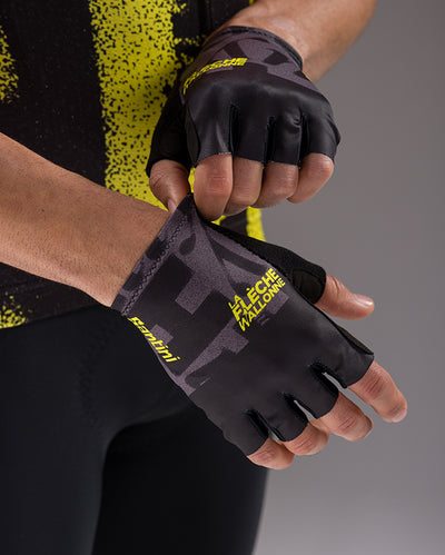 Santini Mur De Huy Unisex Cycling Gloves (Print)