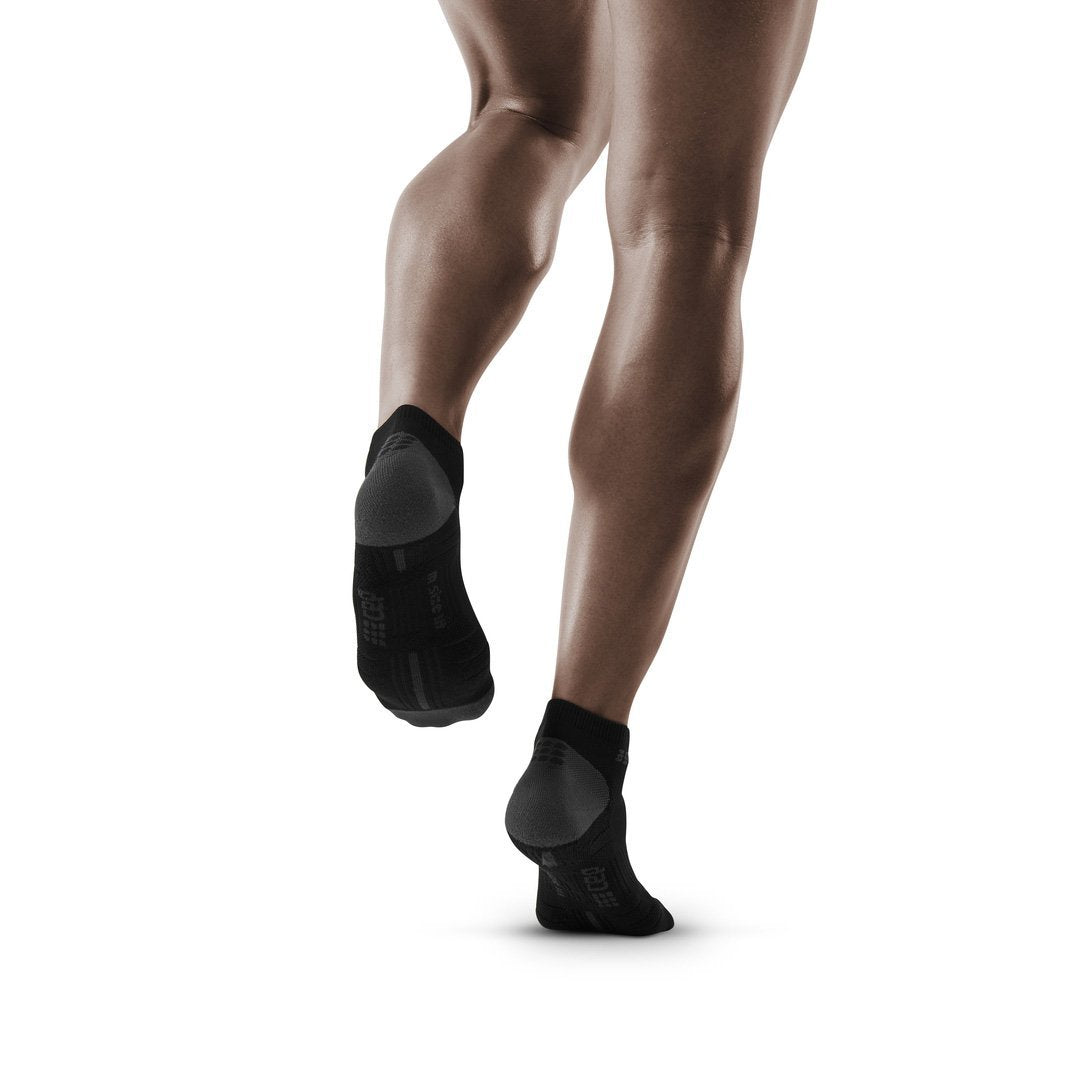 CEP 3.0 Low Cut Mens Compression Socks (Black/Dark Grey)