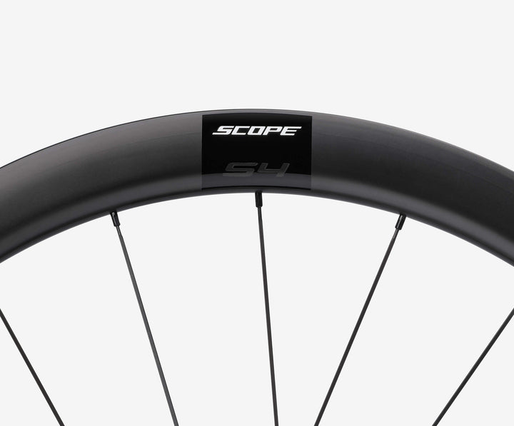 Scope S4 All-Rounder Carbon Tubeless Rim Brake Wheel - Shimano/Sram (Black)