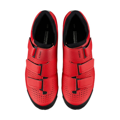Shimano SH-XC100 MTB Cycling Shoes (Red)