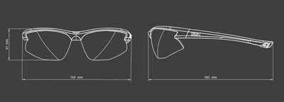 Bliz Motion Sport Sunglasses (Smoke Sliver Mirror/Shiny White)