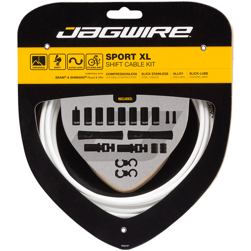 Jagwire Sport XL Shift Kit (Black)
