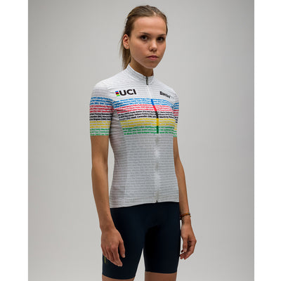 Santini UCI Road 100 Champions Womens Cycling Jersey (Print)