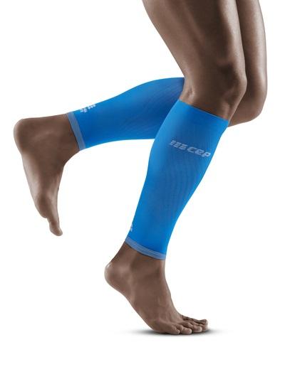 Cep Compression Ultralight Calf Sleeves (Electric Blue/Light Grey)