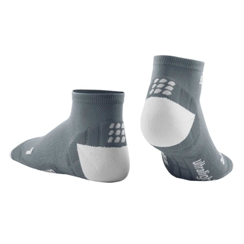 CEP Ultralight Low Cut Mens Compression Socks (Grey/Light Grey)