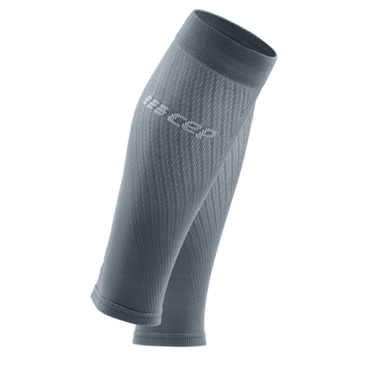 Cep Compression Ultralight Calf Sleeves (Grey/Light Grey) - BUMSONTHESADDLE