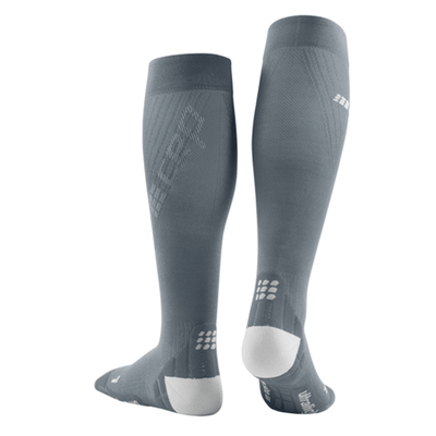 CEP Run Ultralight Mens Compression Socks (Grey/Light Grey)