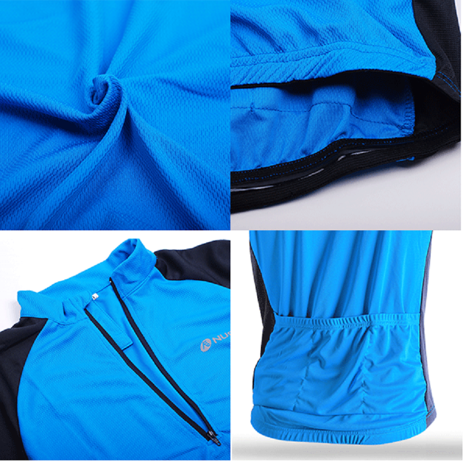 Nuckily NJ601-NS355 Jersey and Shorts Set (Blue)