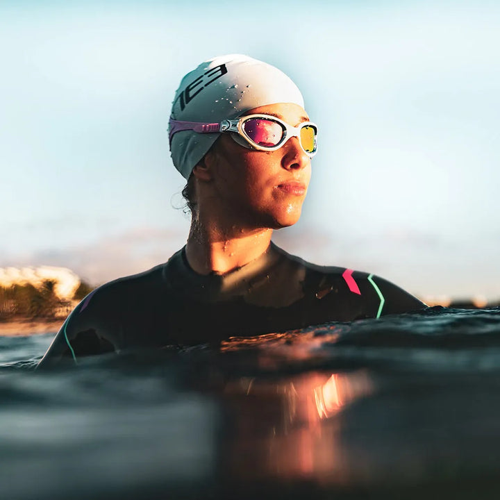 Zone 3 Agile Women's Wetsuit (Black/Pink/Turquoise)