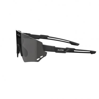 Magicshine Windbreaker Polarized Sport Sunglasses (Black)