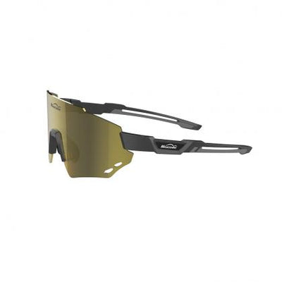 Magicshine Windbreaker Polarized Sport Sunglasses (Gold)
