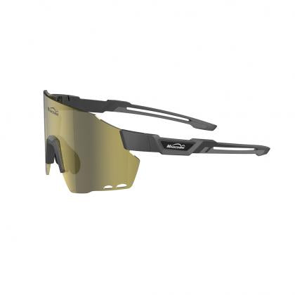 Magicshine Windbreaker Classic Sport Sunglasses (Gold)