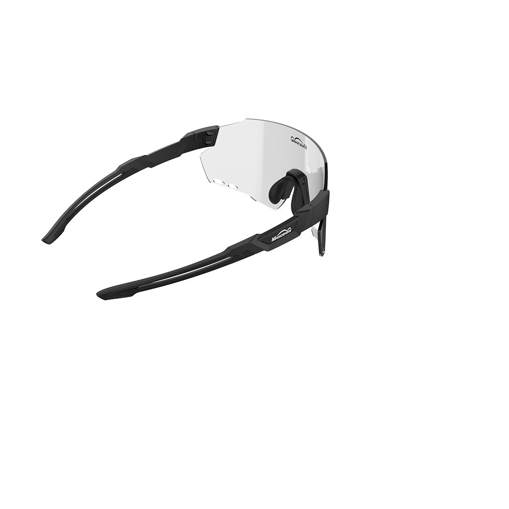 Magicshine Windbreaker Photochromatic Sport Sunglasses (Black)