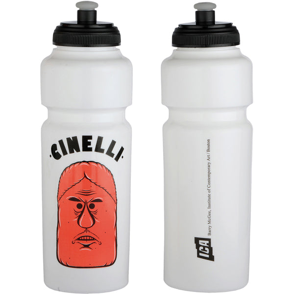 Cinelli Barry McGee Face Bottle (Orange/White)