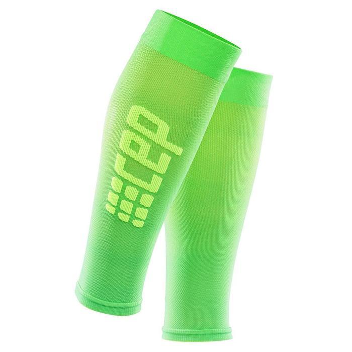 CEP Compression Pro+ Ultralight Calf Sleeves (Viper/Green) - BumsOnTheSaddle