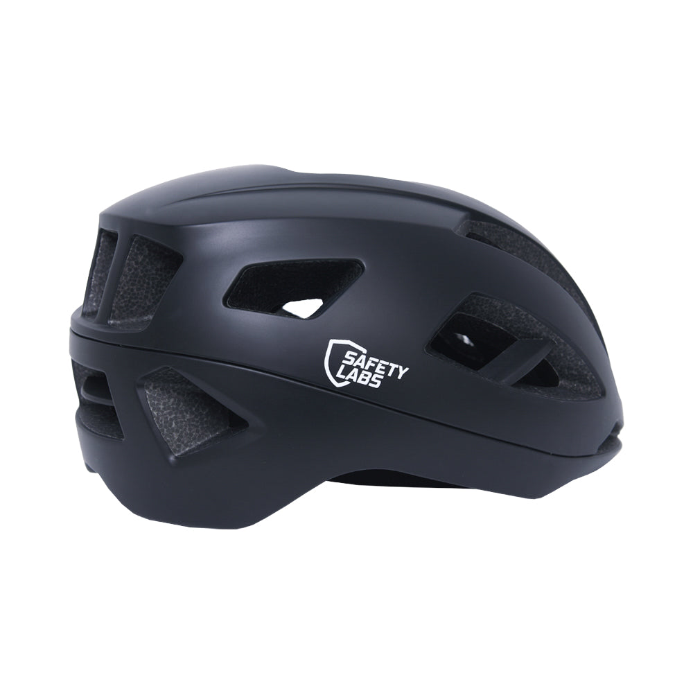Safety Labs X-EROS 2.0 Road Cycling Helmet (Matt Black)