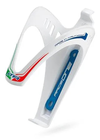 Raceone Matte Finish X3 Bottle Cage (White Italy)