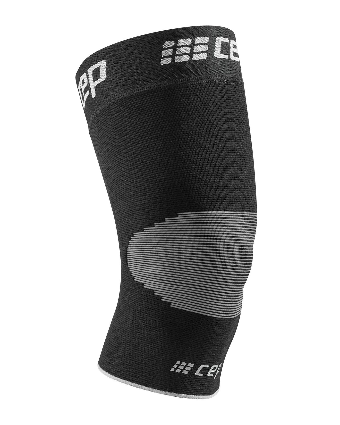 CEP Compression Ortho Knee Sleeve - 1 Piece (Black /Grey) - BumsOnTheSaddle