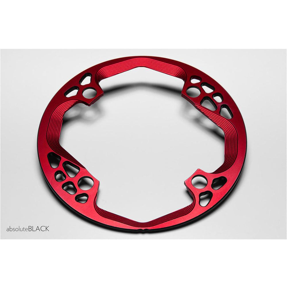 AbsoluteBlack Bash Ring Chainring (Red) - BUMSONTHESADDLE