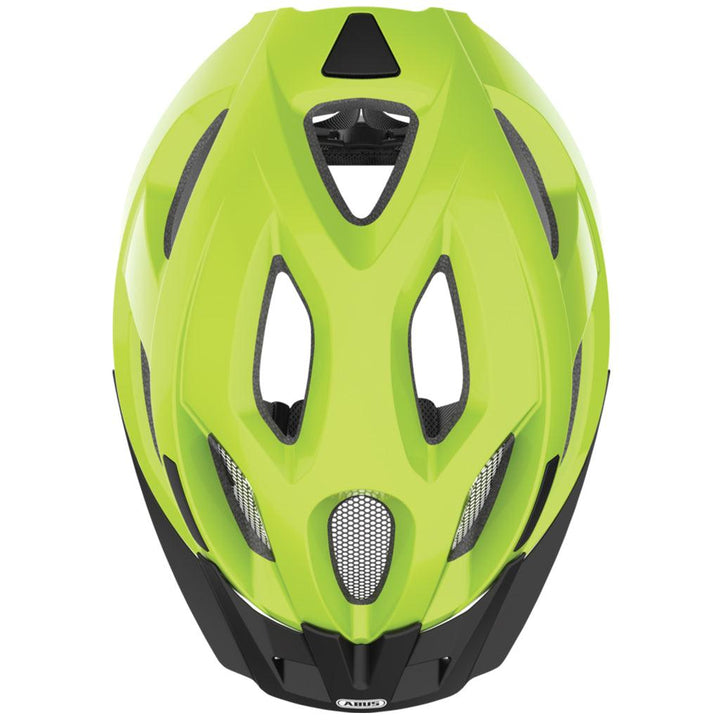 Abus Aduro 2.0 Road Cycling Helmet (Neon Yellow) - BUMSONTHESADDLE