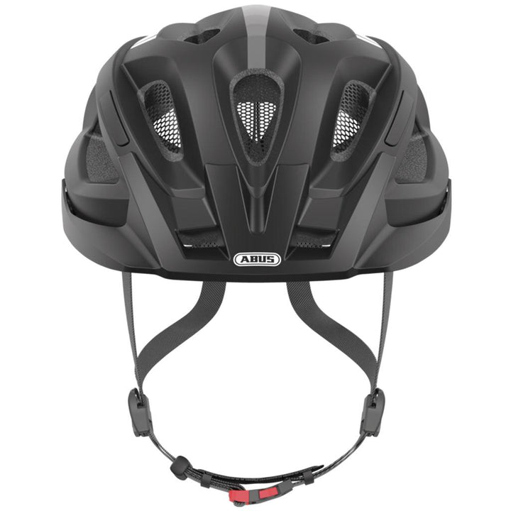 Abus Aduro 2.0 Road Cycling Helmet (Race Black) - BUMSONTHESADDLE