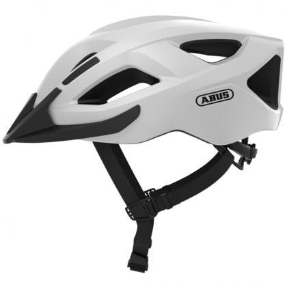 Abus Aduro 2.1 Road Cycling Helmet (Polar White) - BUMSONTHESADDLE
