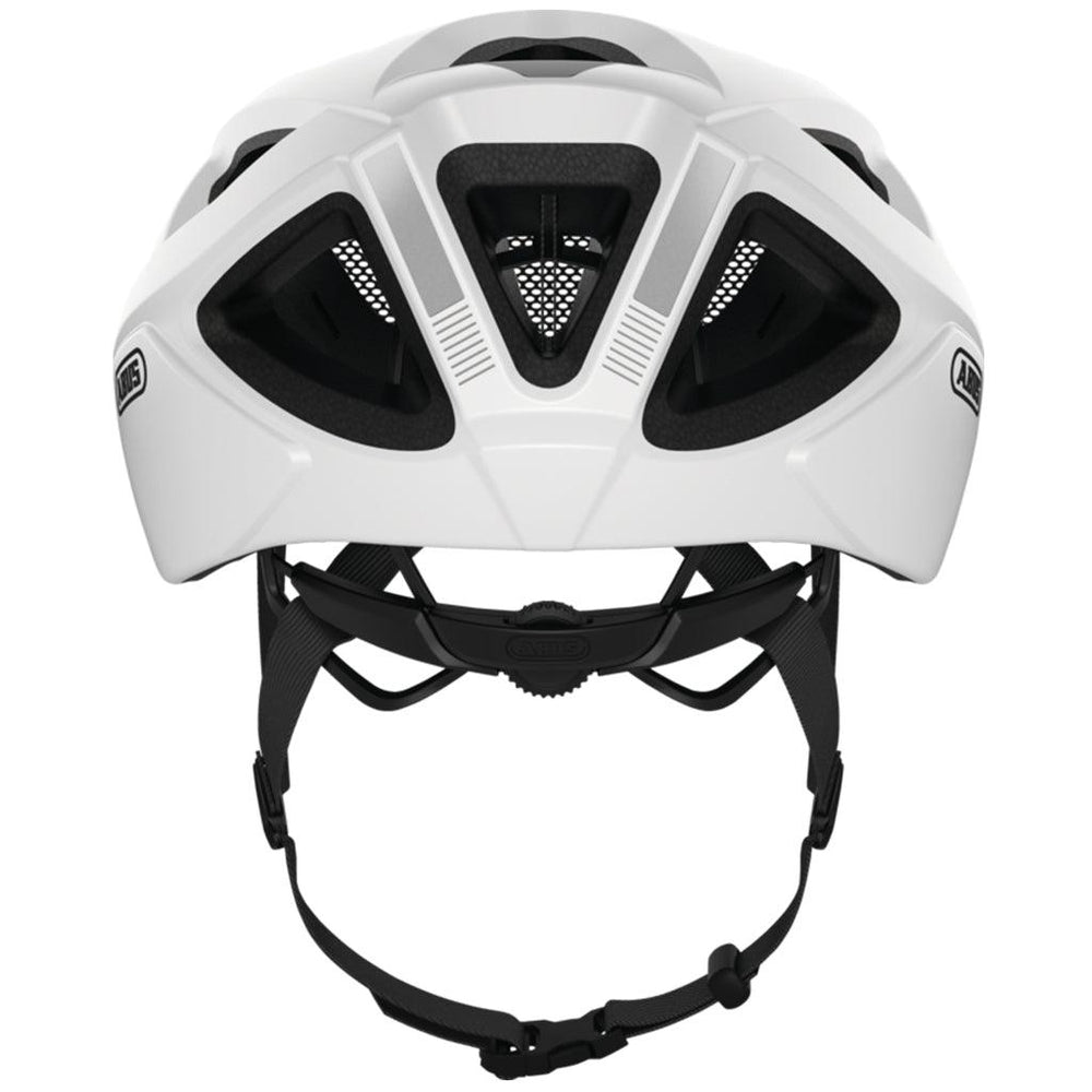 Abus Aduro 2.1 Road Cycling Helmet (Polar White) - BUMSONTHESADDLE