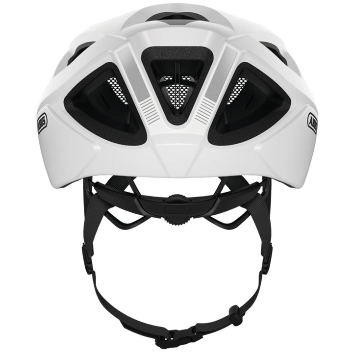 Abus Aduro 2.1 Road Cycling Helmet (Polar White) - BUMSONTHESADDLE