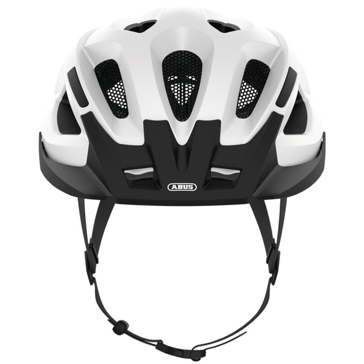 Abus Aduro 2.1 Road Cycling Helmet (Polar White) - BUMSONTHESADDLE