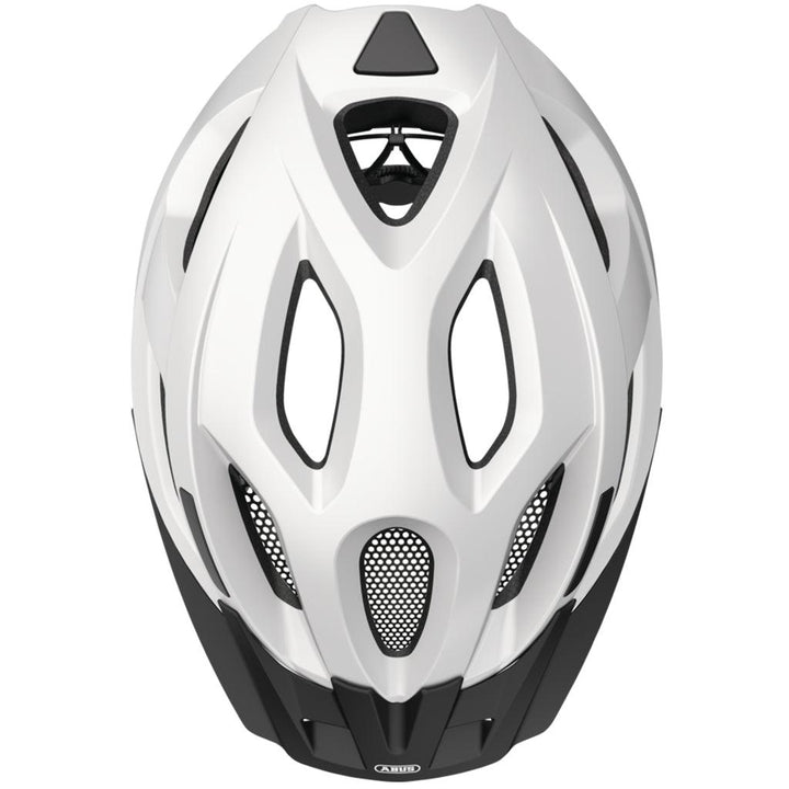 Abus Aduro 2.1 Road Cycling Helmet (Polar White) - BUMSONTHESADDLE