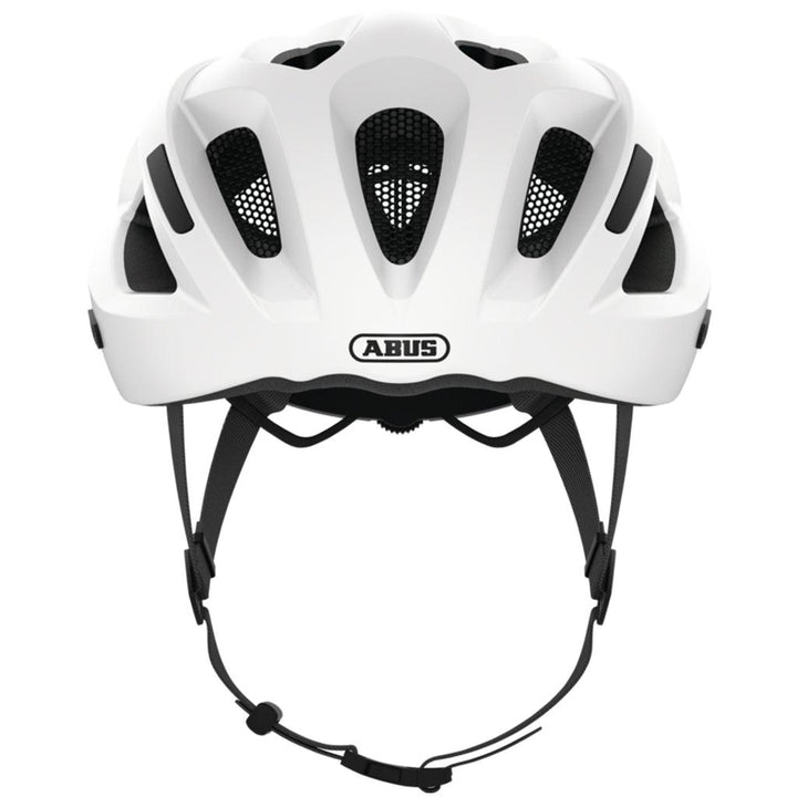 Abus Aduro 2.1 Road Cycling Helmet (Polar White) - BUMSONTHESADDLE