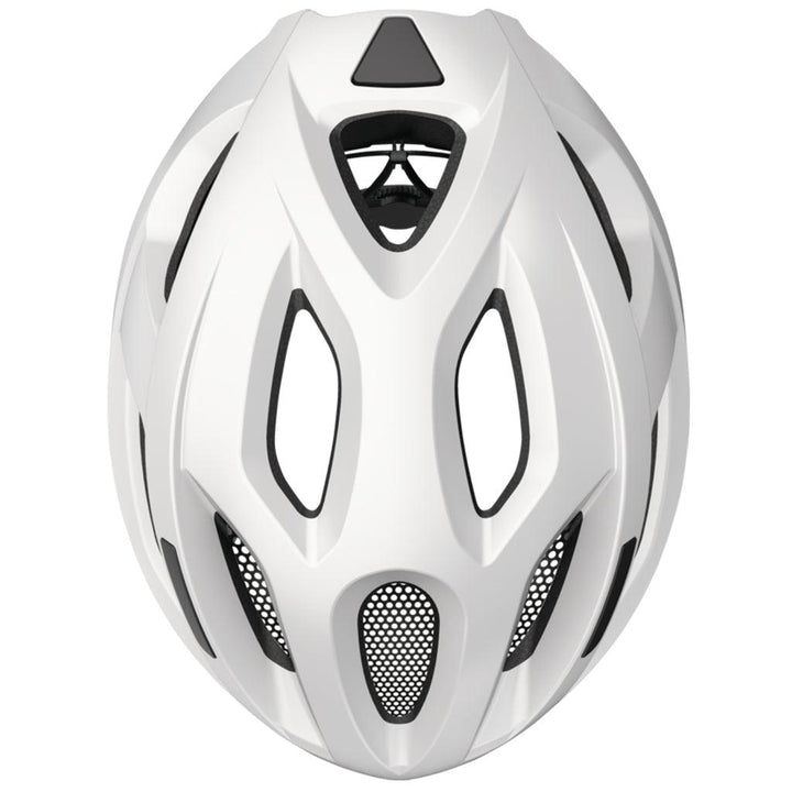 Abus Aduro 2.1 Road Cycling Helmet (Polar White) - BUMSONTHESADDLE