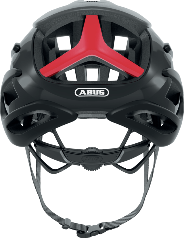 Abus Airbreaker Road Cycling Helmet (Dark Grey) - BUMSONTHESADDLE