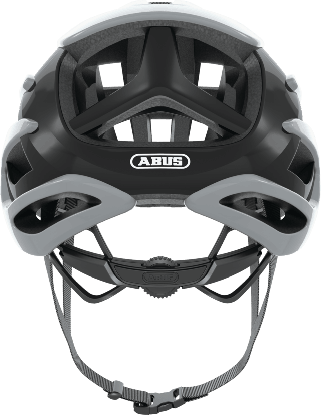 Abus Airbreaker Road Cycling Helmet (Race Grey) - BUMSONTHESADDLE