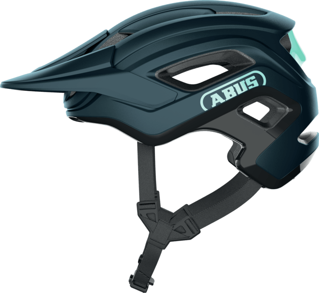 Abus Cliffhanger MTB Cycling Helmet (Midnight Blue) - BUMSONTHESADDLE